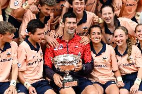 French Open Final - Novak Djokovic Wins