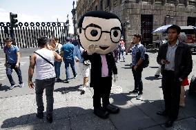 Marcelo Ebrard Casaubon, Pre-candidate For The Presidency Of Mexico