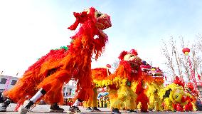 Chinese Celebrate Dragon Head Raising Day