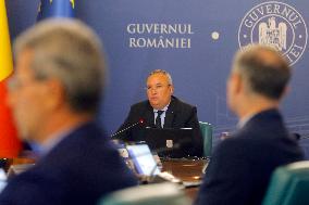 ROMANIA-BUCHAREST-PM-RESIGNATION