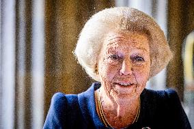 Princess Beatrix at Foundation for Refugee Students UAF - Utrecht