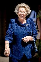 Princess Beatrix at Foundation for Refugee Students UAF - Utrecht