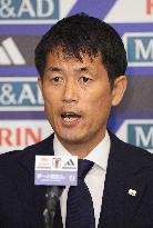 Football: Japan's Women's World Cup squad