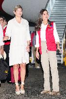 Queen Letizia Visit To Colombia On Cooperation Trip - Cartagena