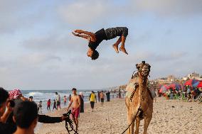 Beach lLfe In Gaza