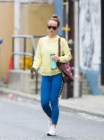 Olivia Wilde Going Out The Gym - LA