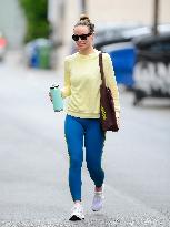 Olivia Wilde Going Out The Gym - LA