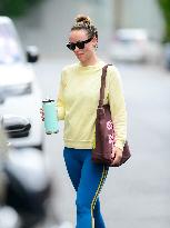 Olivia Wilde Going Out The Gym - LA