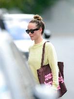 Olivia Wilde Going Out The Gym - LA