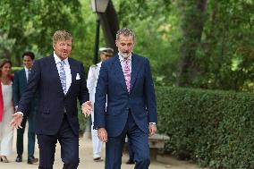 King Felipe Receives King Willem-Alexander - Madrid