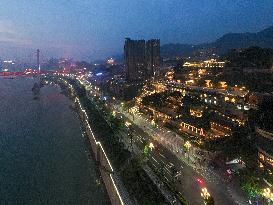 CHINA-CHONGQING-PORT OPENING-FOREIGN FIRM-OLD SITE-NEW LOOK (CN)