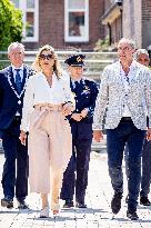 Queen Maxima Visits Housing Project - Rijnsburg