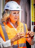 Queen Maxima Visits Housing Project - Rijnsburg