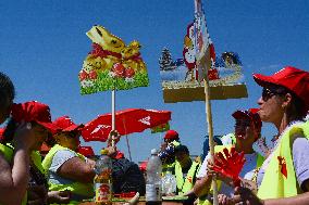 Lidl Ice Cream Factory Workers Go On Strike In Aachen