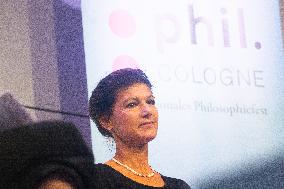 Sahra Wagenknecht At Phil.cologne 2023