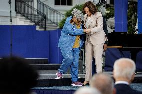 DC: President Biden Hosts a Juneteenth Concert on the South Lawn