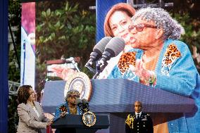 DC: President Biden Hosts a Juneteenth Concert on the South Lawn