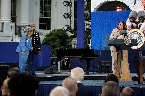 DC: President Biden Hosts a Juneteenth Concert on the South Lawn