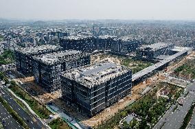 Alibaba Global Headquarters Under Construction in Hangzhou