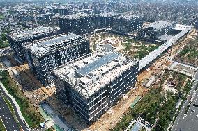 Alibaba Global Headquarters Under Construction in Hangzhou