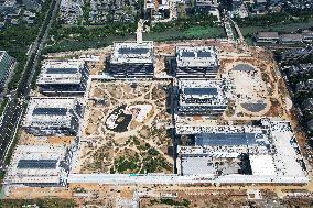 Alibaba Global Headquarters Under Construction in Hangzhou