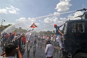 BJP Protest In Jaipur