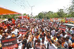 BJP Protest In Jaipur