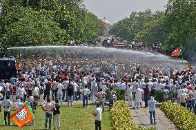 BJP Protest In Jaipur