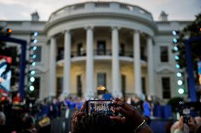 DC: President Biden Hosts a Juneteenth Concert on the South Lawn