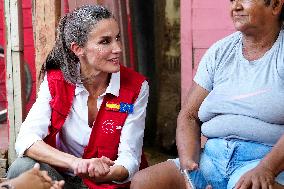 Queen Letizia Visits Colombia On A Cooperation Trip