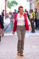 Queen Letizia Visits Colombia On A Cooperation Trip