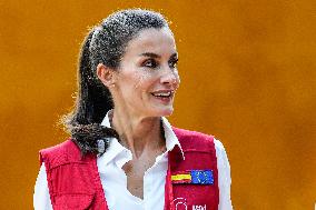 Queen Letizia Visits Colombia On A Cooperation Trip