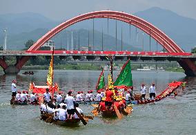 CHINA-FUJIAN-DRAGON BOAT-CULTURAL EVENT (CN)