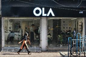 OLA Electric Two Wheeler Experience Center In Kolkata.