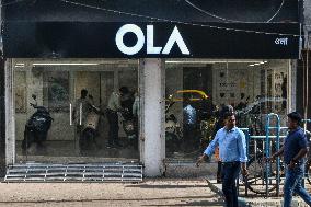 OLA Electric Two Wheeler Experience Center In Kolkata.