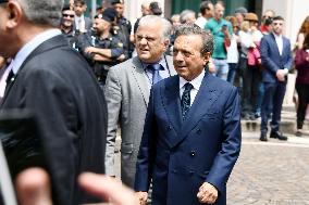 Silvio Berlusconi's Funeral - Milan