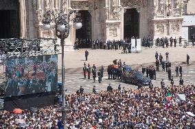 Silvio Berlusconi's Funeral - Milan