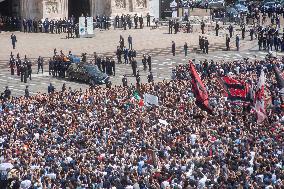 Silvio Berlusconi's Funeral - Milan