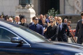 Silvio Berlusconi, Former Italian PM's State Funeral Held In Milan