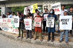 Protest Against Digital Security Act In Dhaka