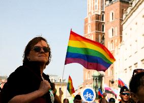 Pride Parade In Krakow