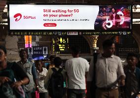 Airtel 5G Plus Advertisement In Mumbai