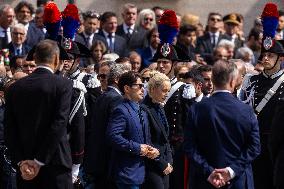 Silvio Berlusconi, Former Italian PM's State Funeral Held In Milan