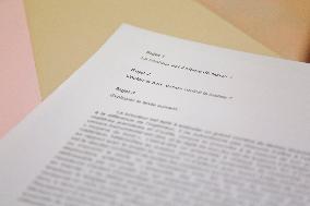 Bac Philosophy Examination 2023 - Briancon