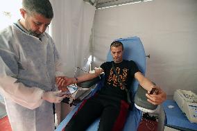 ALGERIA-ALGIERS-WORLD BLOOD DONOR DAY