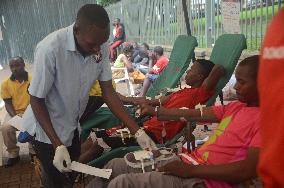 UGANDA-KAMPALA-WORLD BLOOD DONOR DAY
