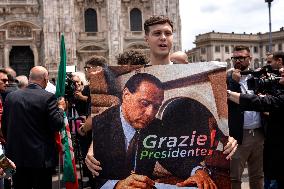 Silvio Berlusconi, Former Italian PM's State Funeral Held In Milan