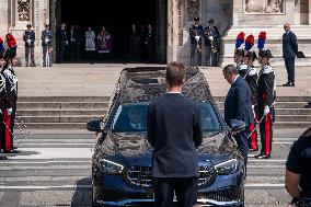 Silvio Berlusconi, Former Italian PM's State Funeral Held In Milan