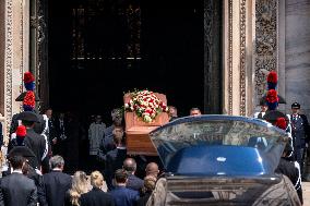 Silvio Berlusconi, Former Italian PM's State Funeral Held In Milan