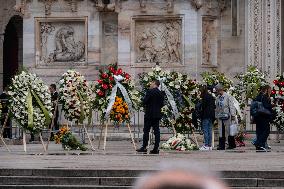 Silvio Berlusconi, Former Italian PM's State Funeral Held In Milan